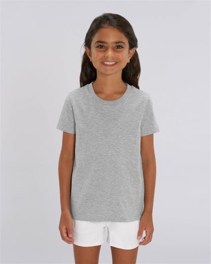 Heather Grey 100% Organic Kids T-Shirt